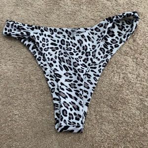 shein printed bikini bottoms